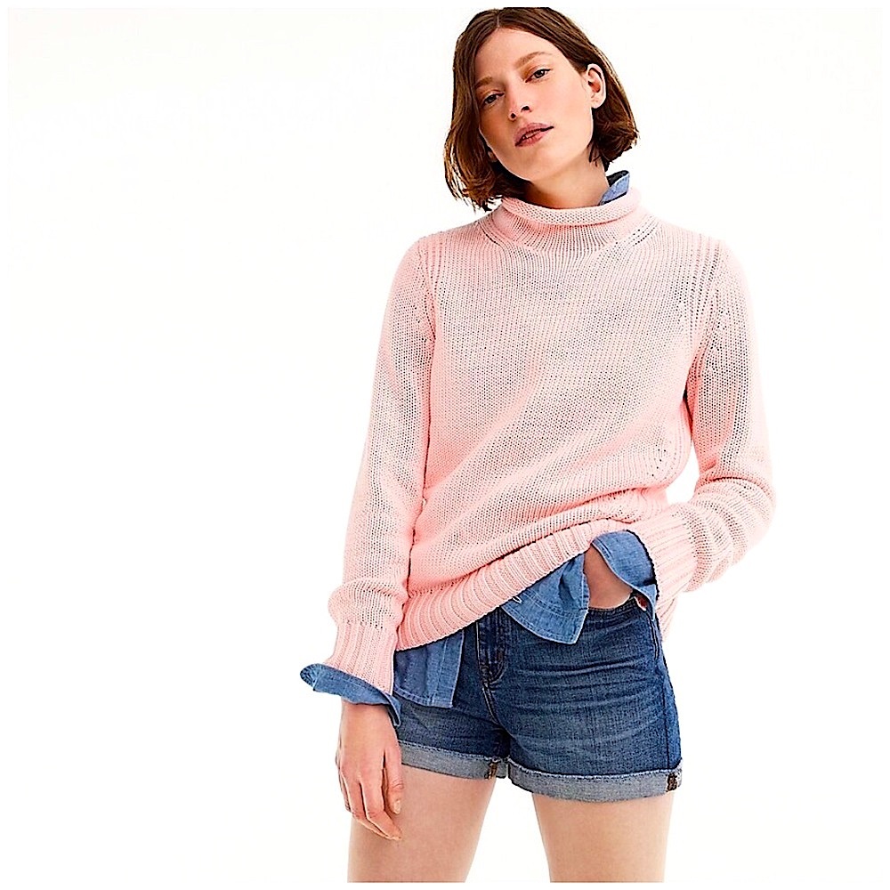 J. Crew Women’s 1988 Rollneck Sweater